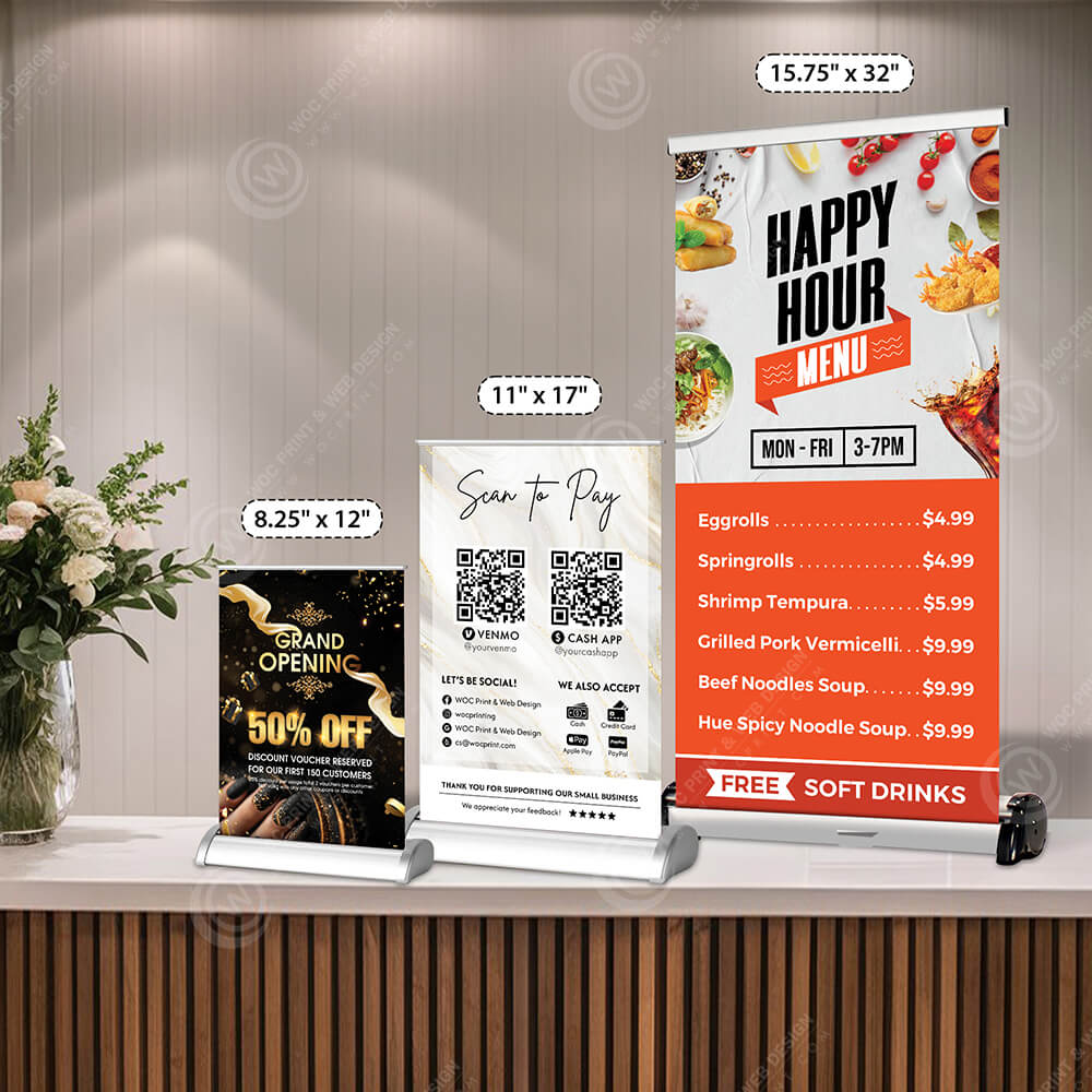 Mockup - TTB-1003 - Tabletop Banner For Hair