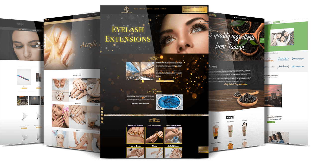 Website for Nail Salon