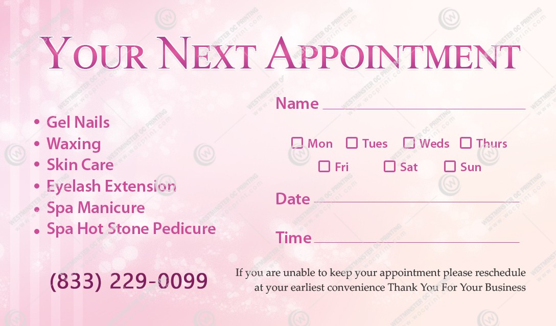 BA-230 - Business Cards