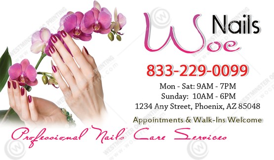 nails-salon-business-cards-bc-109 - Business Cards - WOC print
