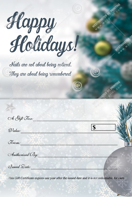 LGC-15B - Luxury Gift Certificates