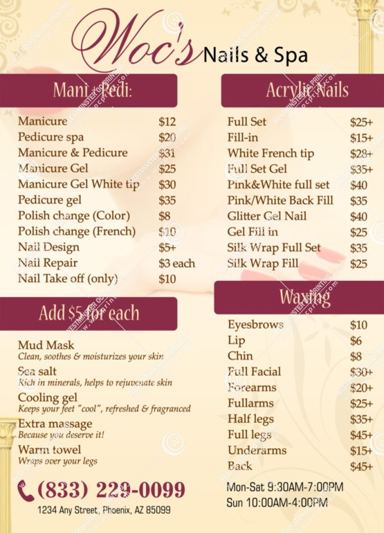nails-salon-poster-pricelists-pp-03 - Pricelists - WOC print