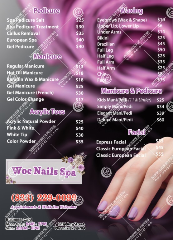 nails-salon-poster-pricelists-pp-19 - Pricelists - WOC print