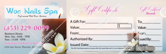 PGC-16B - Premium Gift Certificates