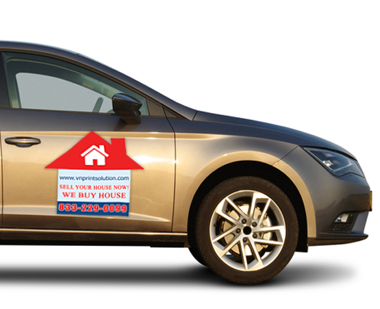 nails-salon-car-magnet-ncm-06 - Car Magnet - WOC print