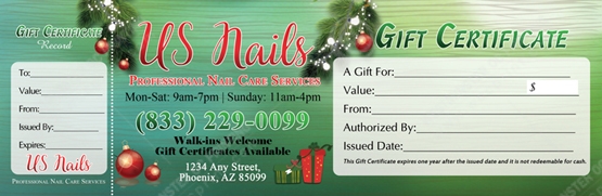 PGC-49B - Premium Gift Certificates