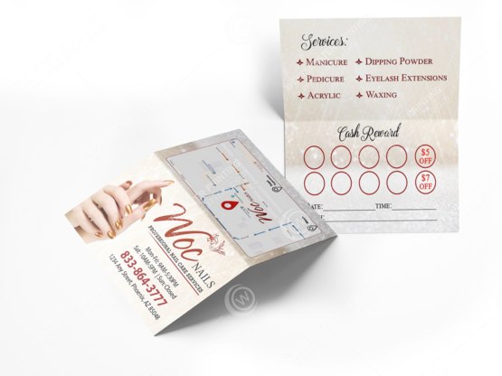 nails-salon-fold-business-cards-bcf-04 - Folded Business Cards - WOC print nails-salon-fold-business-cards-bcf-04 - Folded Business Cards - WOC print
