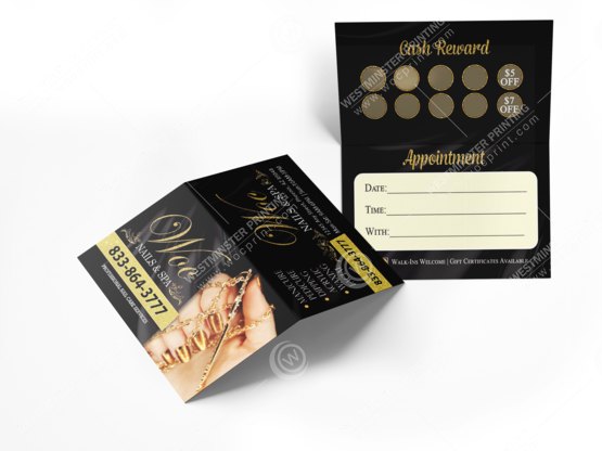 nails-salon-fold-business-cards-bcf-05 - Folded Business Cards - WOC print nails-salon-fold-business-cards-bcf-05 - Folded Business Cards - WOC print