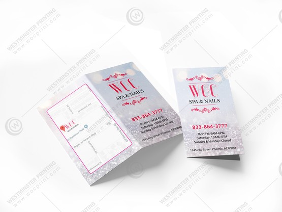 nails-salon-folded-business-cards-bcf-14 - Folded Business Cards - WOC print nails-salon-folded-business-cards-bcf-14 - Folded Business Cards - WOC print
