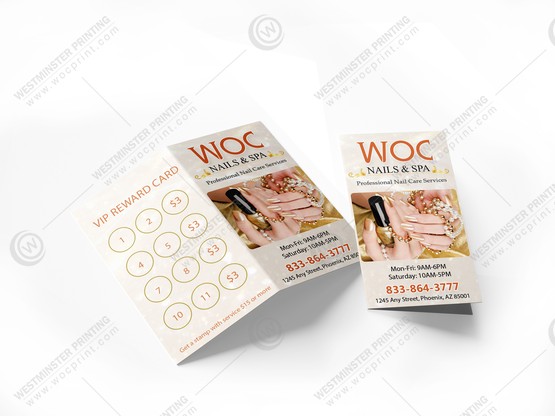 nails-salon-folded-business-cards-bcf-15 - Folded Business Cards - WOC print nails-salon-folded-business-cards-bcf-15 - Folded Business Cards - WOC print