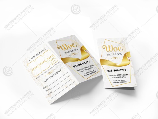 nails-salon-folded-business-cards-bcf-18 - Folded Business Cards - WOC print nails-salon-folded-business-cards-bcf-18 - Folded Business Cards - WOC print