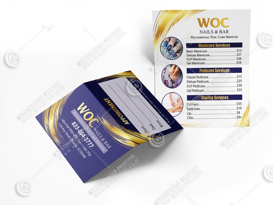 nails-salon-folded-business-cards-bcf-19 - Folded Business Cards - WOC print nails-salon-folded-business-cards-bcf-19 - Folded Business Cards - WOC print