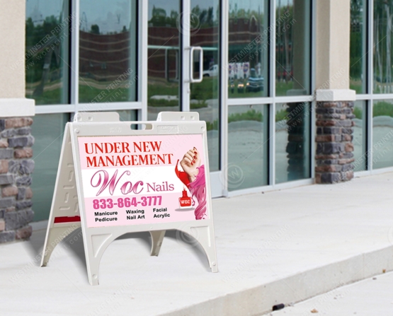 nails-salon-sidewalk-signs-sw-02 - Sidewalk Signs 24x18 - WOC print