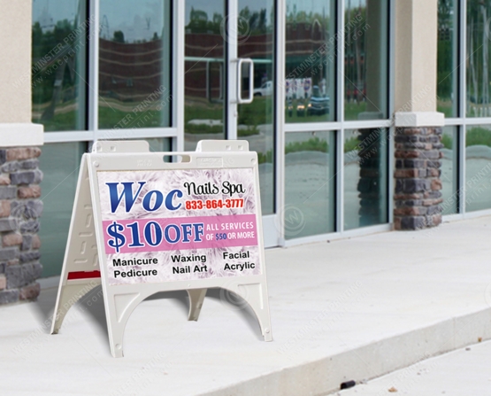 nails-salon-sidewalk-signs-sw-03 - Sidewalk Signs 24x18 - WOC print