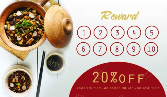 RBA-502 - Restaurant Business Cards