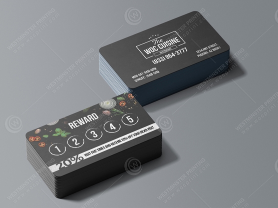 restaurant-business-cards-bc-522 - Restaurant Business Cards - WOC print