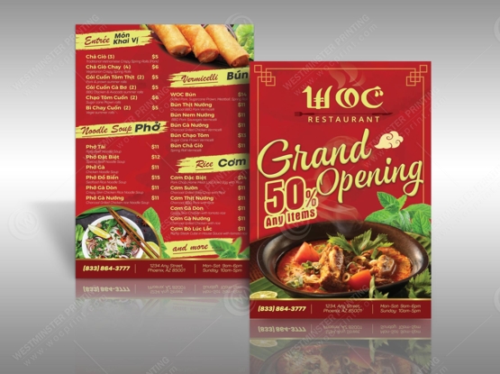 restaurant-flyer-fl-500 - Restaurant Flyers - WOC print