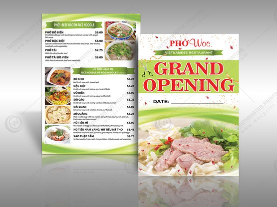 restaurant-flyer-fl-504 - Restaurant Flyers - WOC print