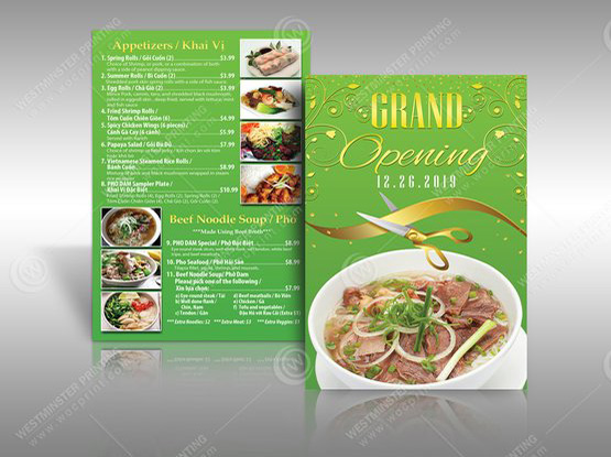 restaurant-flyer-fl-505 - Restaurant Flyers - WOC print