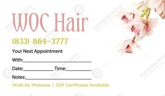 HBA-02 - Business Cards For Hair