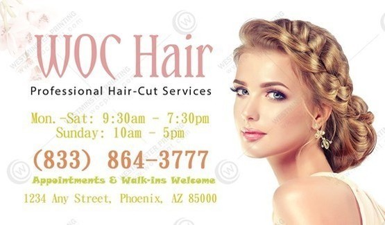 hair-salon-business-cards-hbc-02 - Business Cards For Hair - WOC print