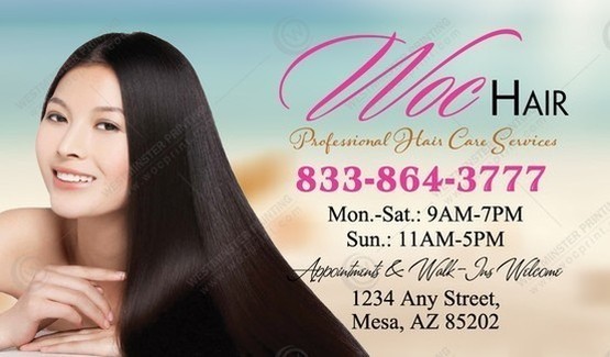hair-salon-business-cards-hbc-05 - Business Cards For Hair - WOC print