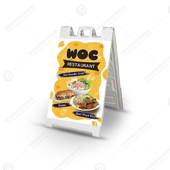 restaurant-a-frame-signs-afs-501 - Restaurant A-Frame 24x36 - WOC print