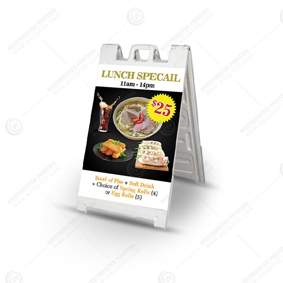 restaurant-a-frame-signs-afs-503 - Restaurant A-Frame 24x36 - WOC print