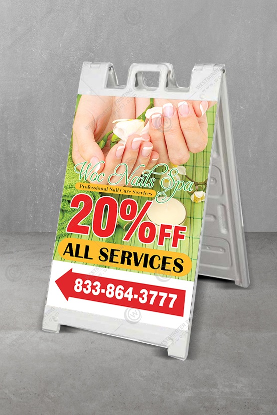 nails-salon-a-frame-signs-afs-10 - A-Frame Signs 24x36 - WOC print