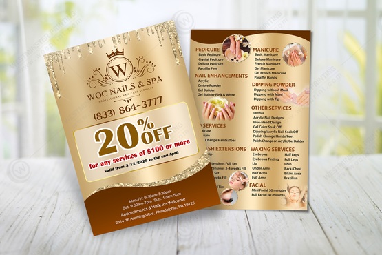 nails-salon-flyers-fl-22 - Flyers - WOC print nails-salon-flyers-fl-22 - Flyers - WOC print