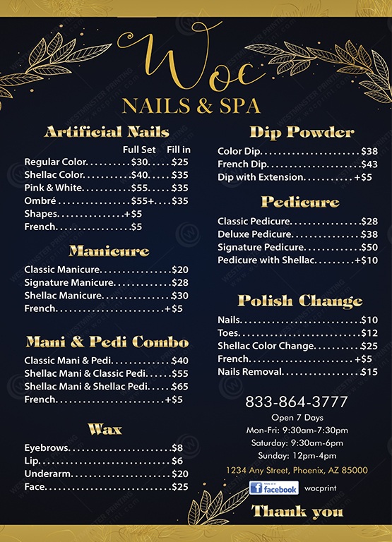 nails-salon-poster-pricelists-pp-51 - Pricelists - WOC print