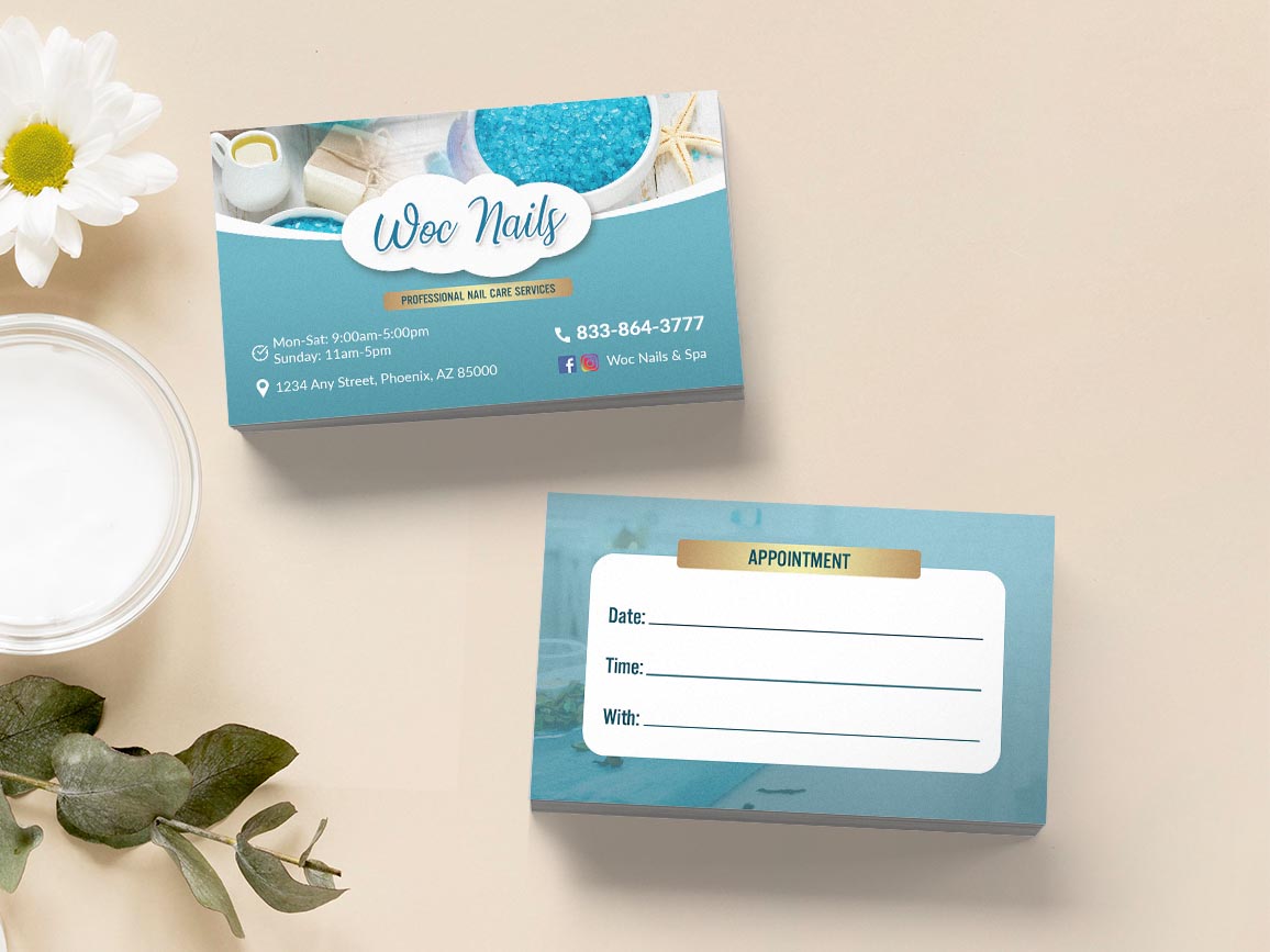 nails-salon-business-cards-bc-401 - Business Cards - WOC print