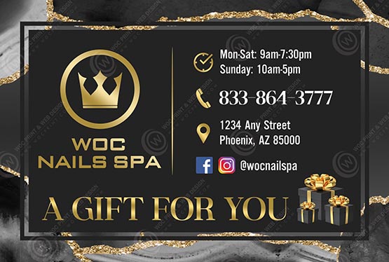 SGC-30 - Standard Gift Certificates