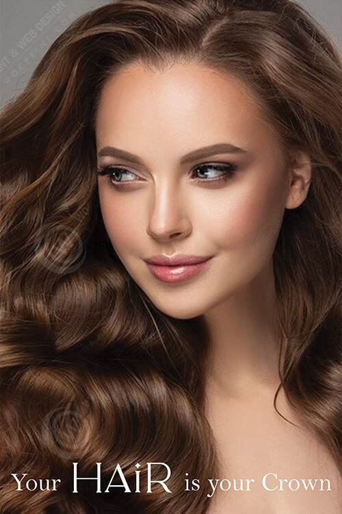 HWD-21 - Window Decals For Hair