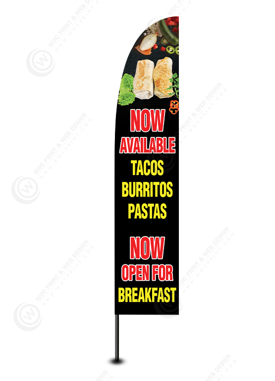 FB-500 - Restaurant Flag Banners