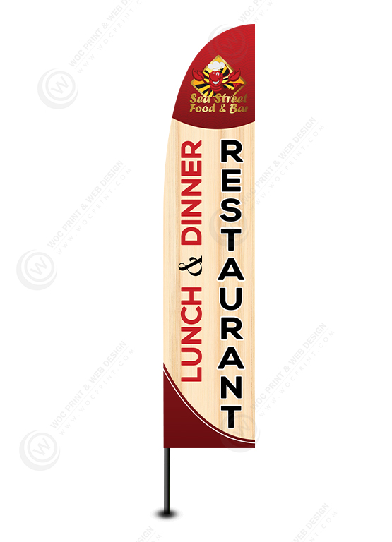 FB-501 - Restaurant Flag Banners