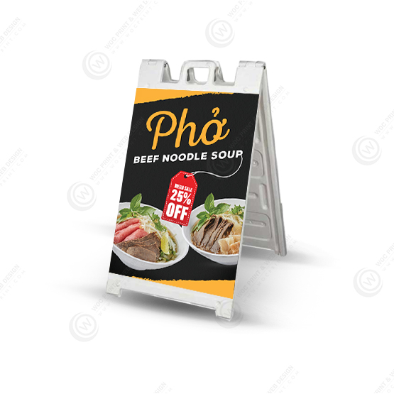 restaurant-a-frame-signs-afs-506 - Restaurant A-Frame 24x36 - WOC print