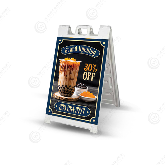 restaurant-a-frame-signs-afs-509 - Restaurant A-Frame 24x36 - WOC print