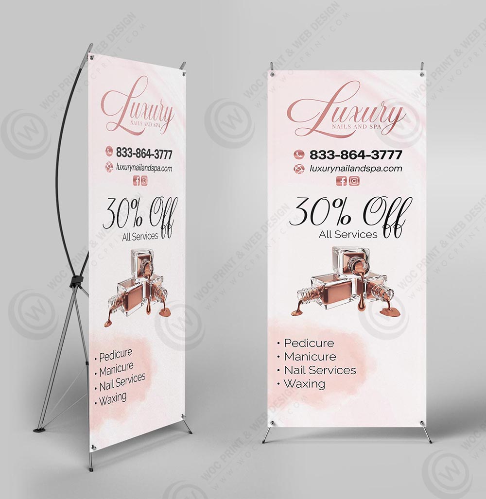 nails-salon-x-style-banners-xbn-12 - X-style Banners - WOC print nails-salon-x-style-banners-xbn-12 - X-style Banners - WOC print