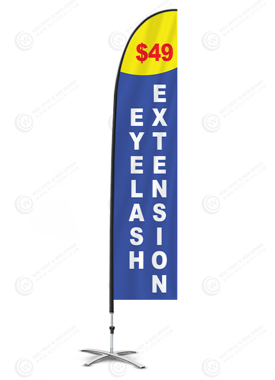 nails-salon-flag-banners-fb-02 - Feather Flag - WOC print nails-salon-flag-banners-fb-02 - Feather Flag - WOC print