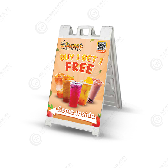restaurant-a-frame-signs-afs-515 - Restaurant A-Frame 24x36 - WOC print