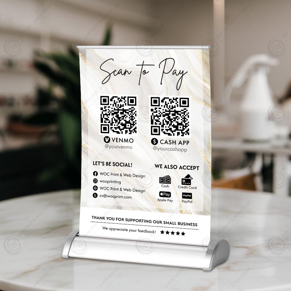 hairs-salon-table-top-menu-ttb-14 - Tabletop Banner For Hair - WOC print