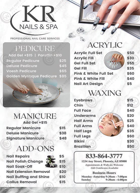 nails-salon-poster-pricelists-pp-83 - Pricelists - WOC print