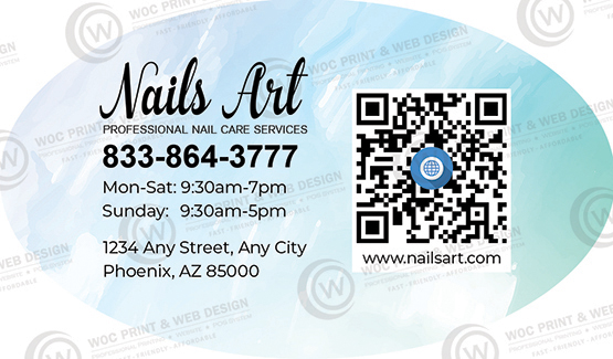 SOBC-03 - Oval Business Card