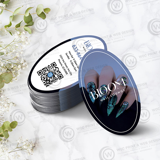 nails-salon-oval-business-card-socb-04 - Oval Business Card - WOC print nails-salon-oval-business-card-socb-04 - Oval Business Card - WOC print