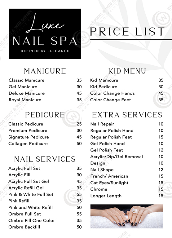 nails-salon-poster-pricelists-pp-85 - Pricelists - WOC print