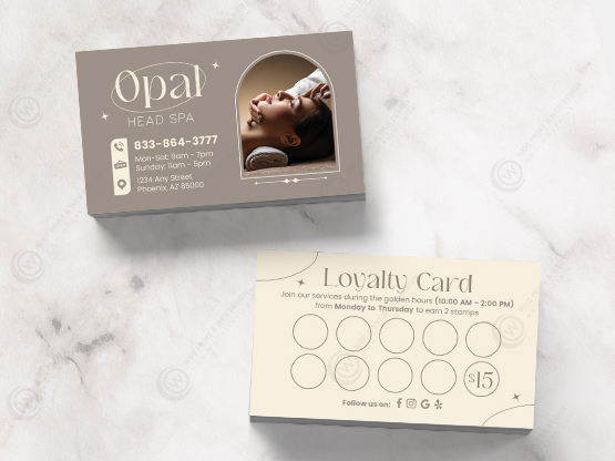 head-spa-business-cards-zbc-03 - Head Spa Business Cards - WOC print