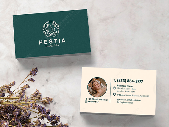 head-spa-business-cards-zbc-01 - Head Spa Business Cards - WOC print