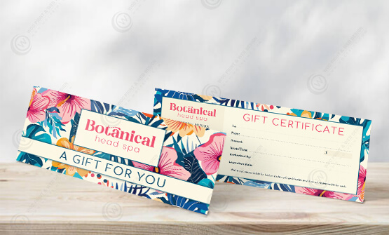 head-spa-gift-certificates-zgc-02 - Head Spa Regular Gift Certificates - WOC print