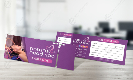 head-spa-premium-gift-certificates-zpgc-04 - Head Spa Premium Gift Certificates - WOC print
